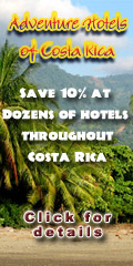 The Adventure Hotel Association of Costa Rica – find small friendly B&B`s, historic city hotels, yoga and wellness spas, sport fishing resorts on the beach, and volcano lodges.