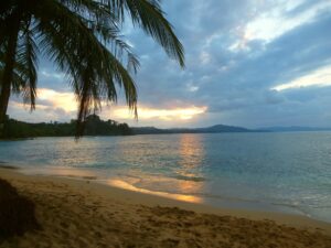 Golden Arrecife beach, Geckoes Lodge, Cocles, Puerto Viejo, Costa Rica