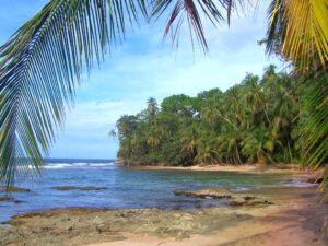 Tide pool at Manzanillo from Geckoes Lodge, Cocles, Puerto Viejo, Costa Rica