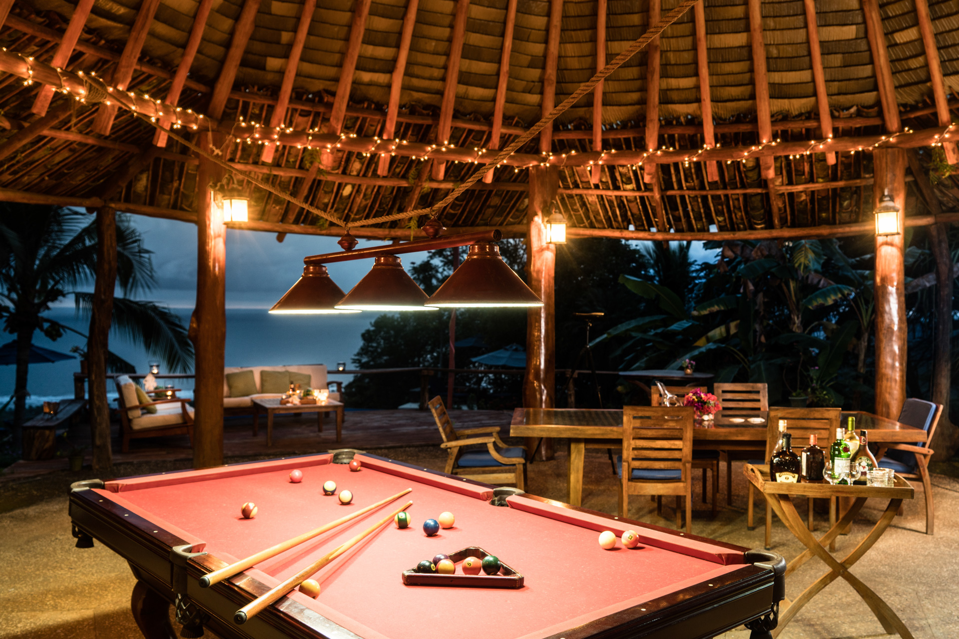 Table hotel. Bejuco, Costa Rica.